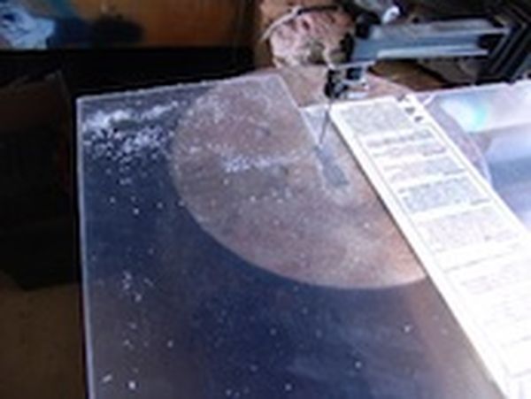 Cutting plastic