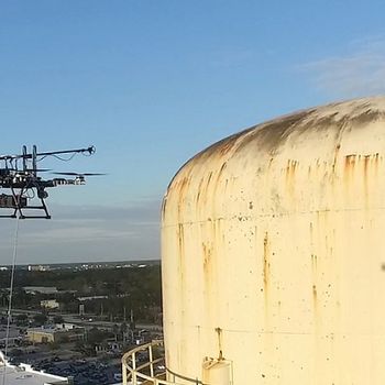 Wall Testing Drone