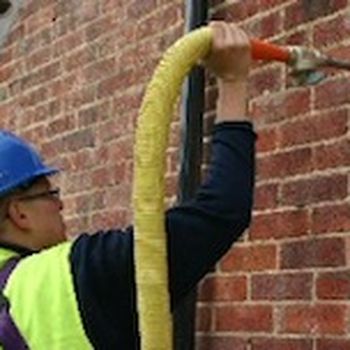 Cavity wall insulation