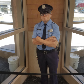 Security Guard Statue