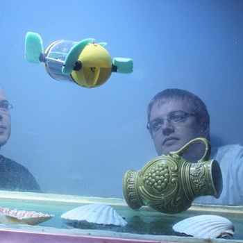 U-CAT robotic sea turtle