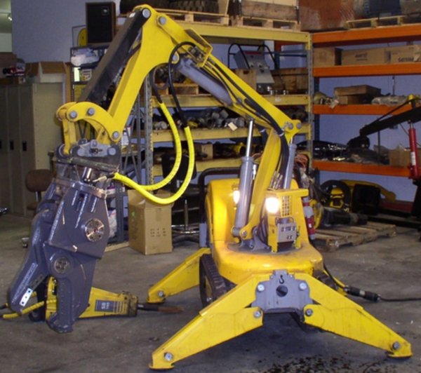 Brokk metal shears