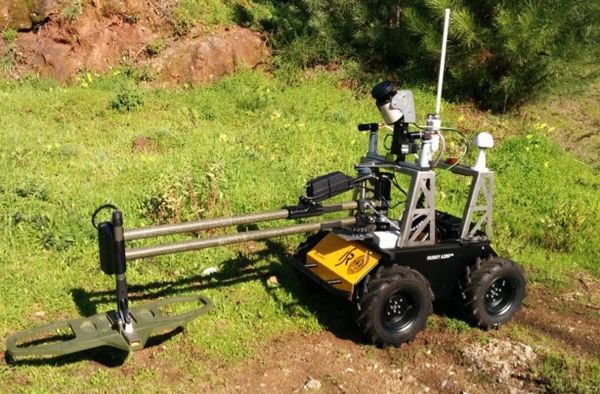 Robotic Mine Clearance