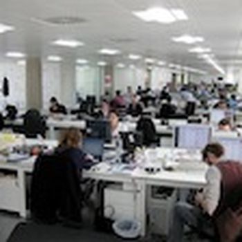 Replace mainframe computer by personal computers