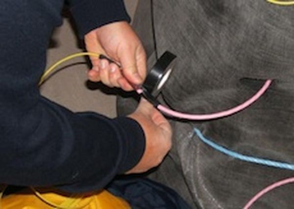 Explosives to demolish a building