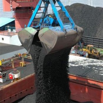 Bulk-handling crane