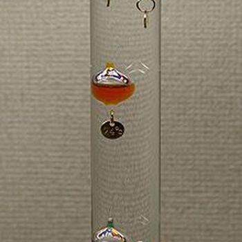 Galileo thermometer