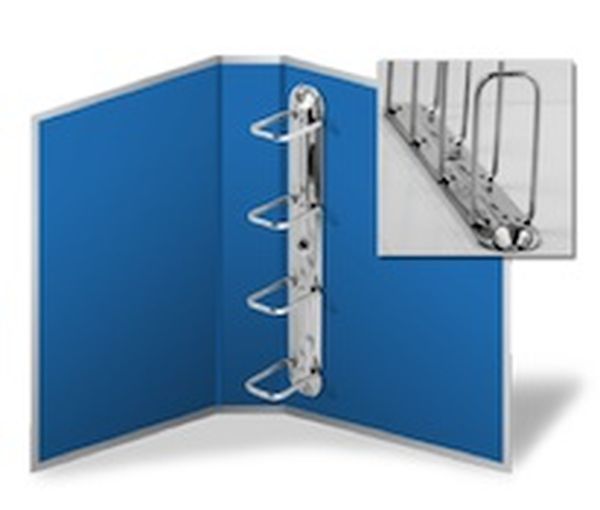 Ring binders for holding loose-leaf paper