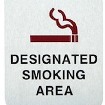 Non smoking areas in public areas
