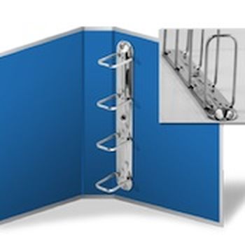 Ring binders for holding loose-leaf paper