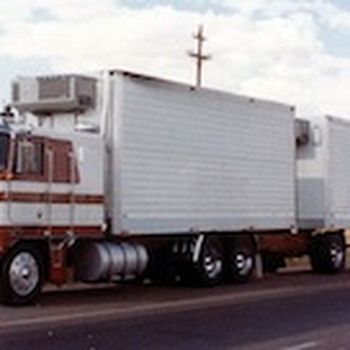 Trailer. Replace a large truck with a truck and trailer
