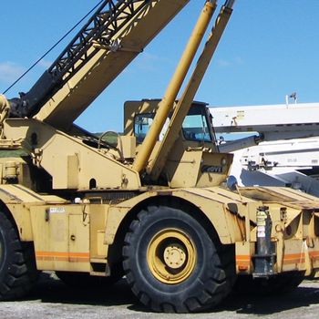 Rough terrain crane