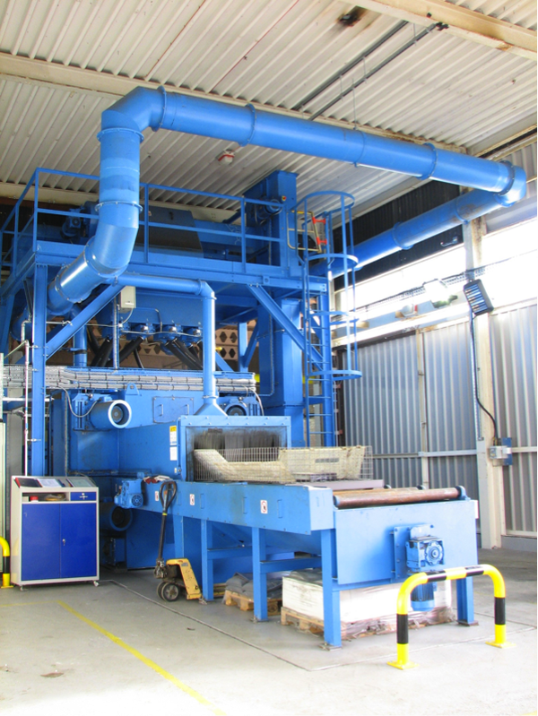Winfrith Abrasive Cleaning Machine (WACM)