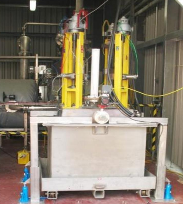 Joule heating In Container Vitrification