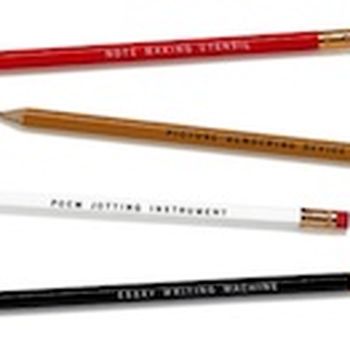 Pencil with eraser