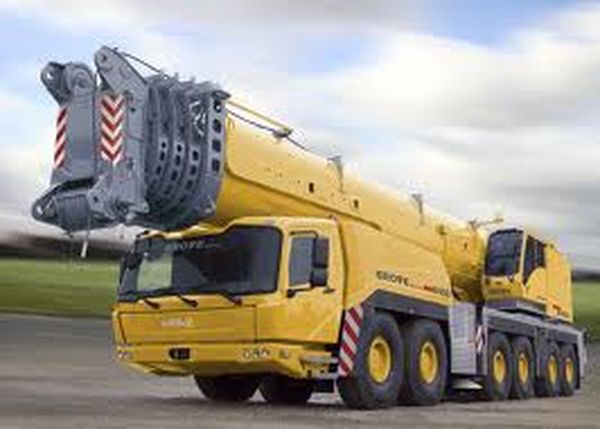 All terrain crane