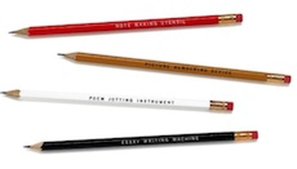Pencil with eraser