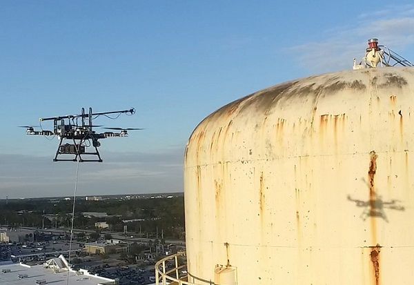 Wall Testing Drone