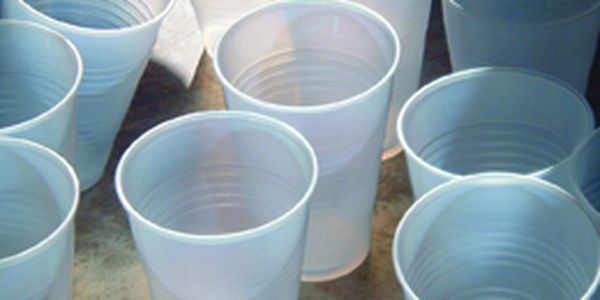 Plastic cups