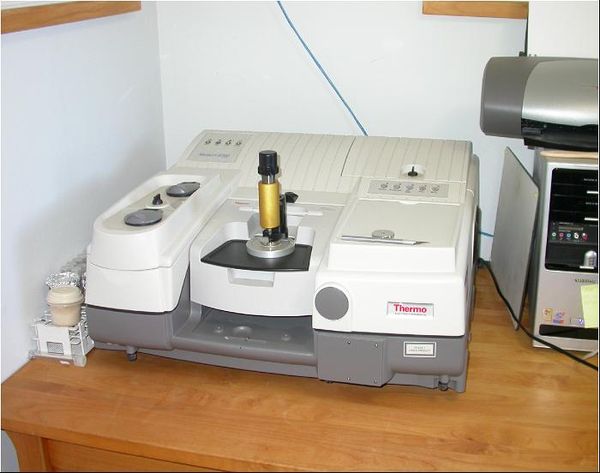 Fourier transform infrared spectroscopy (FTIR)