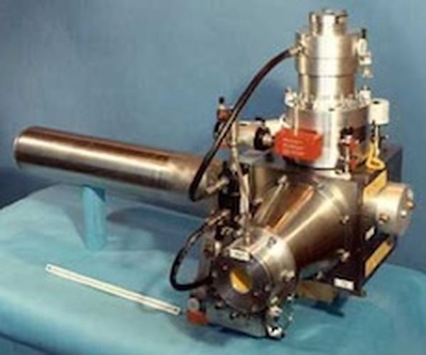 Electron beam welding conducted in a vacuum
