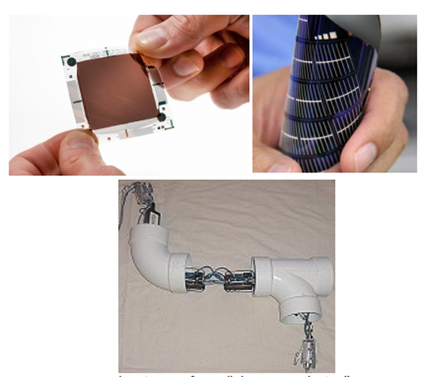 Flexible Charged Particle Detector for Nuclear Decommissioning