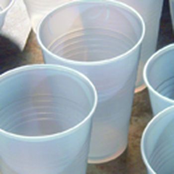 Plastic cups