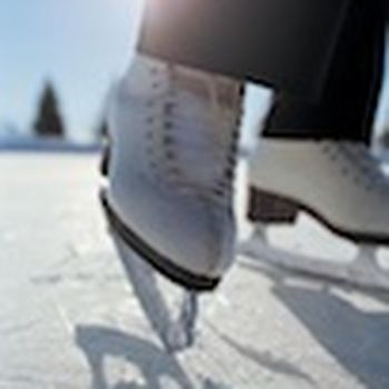 Ice skating
